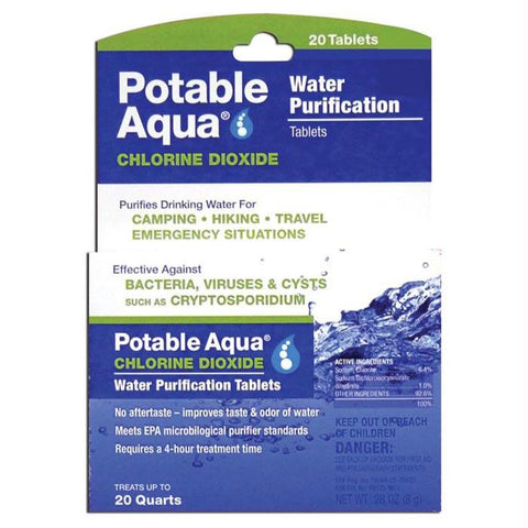 Pa Chlorine Dioxide Tab 20 Pk