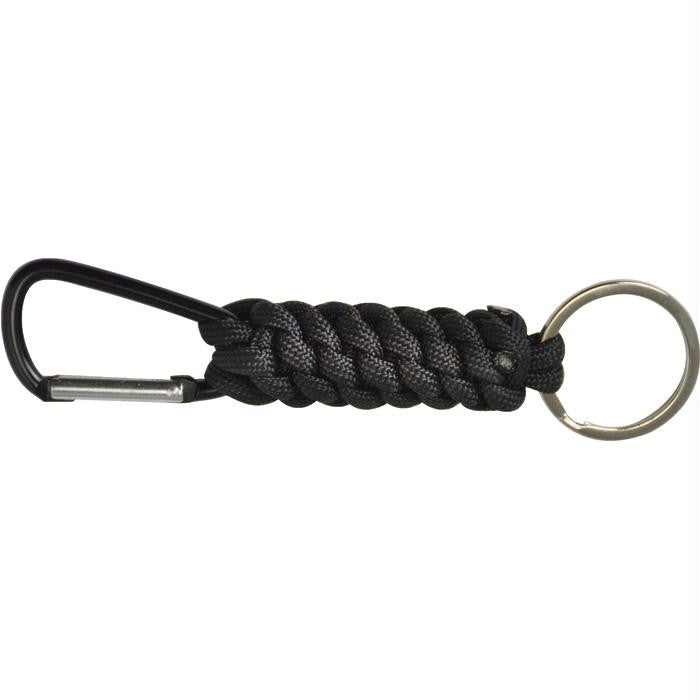 Paracord With Biner - Black