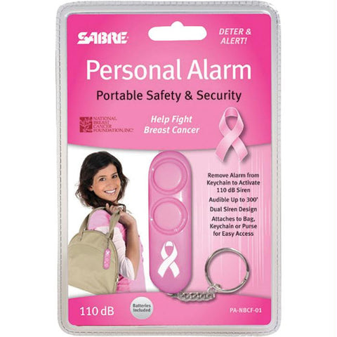 Sabre Personal Alarm Pink