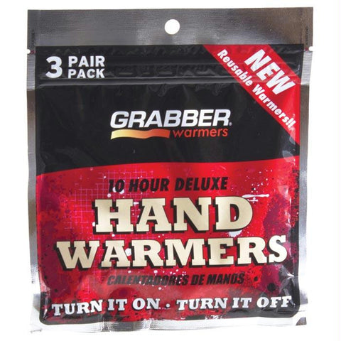 Grabber Resealable Warmer 3pk