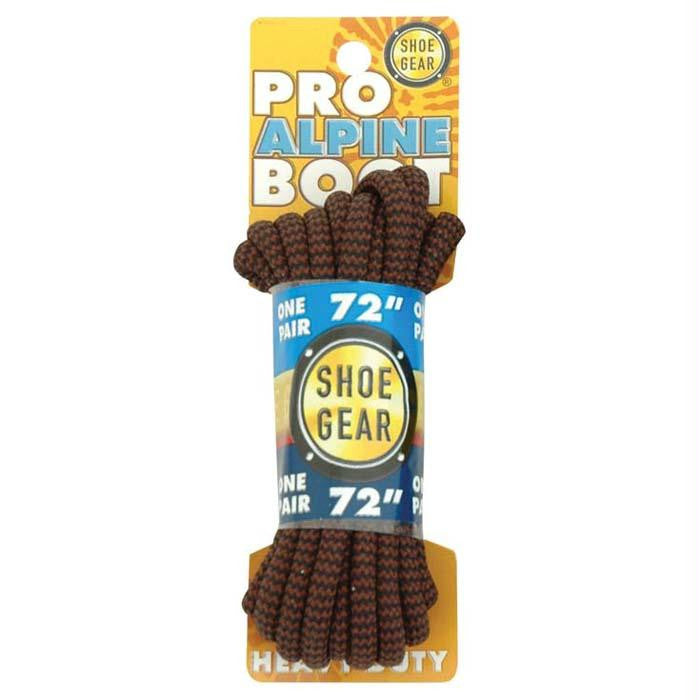 Alpine Boot Laces 72" Brn-blk