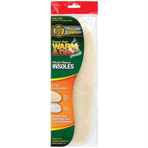 Warm And Dry Fleece Insoles