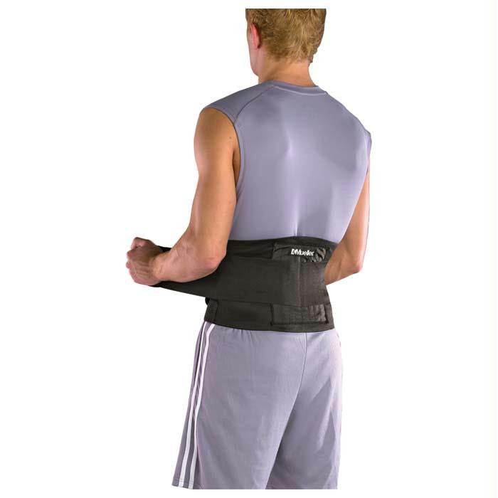 Adjustable Back Brace Black