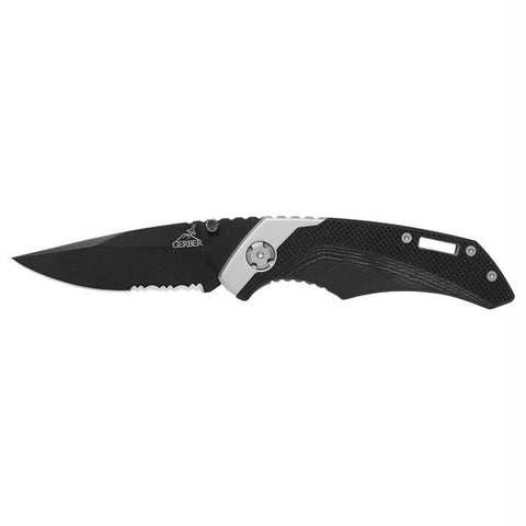 Contrast Drop Point Serrated