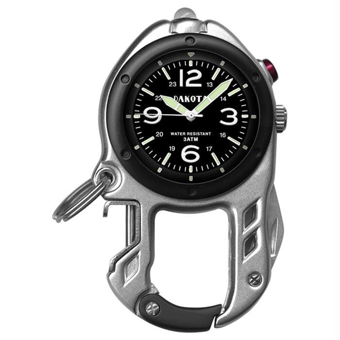 Dakota Watch Zip Clip - Slvr