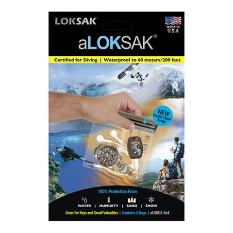 Aloksak Bags 5" X 4" 2pk