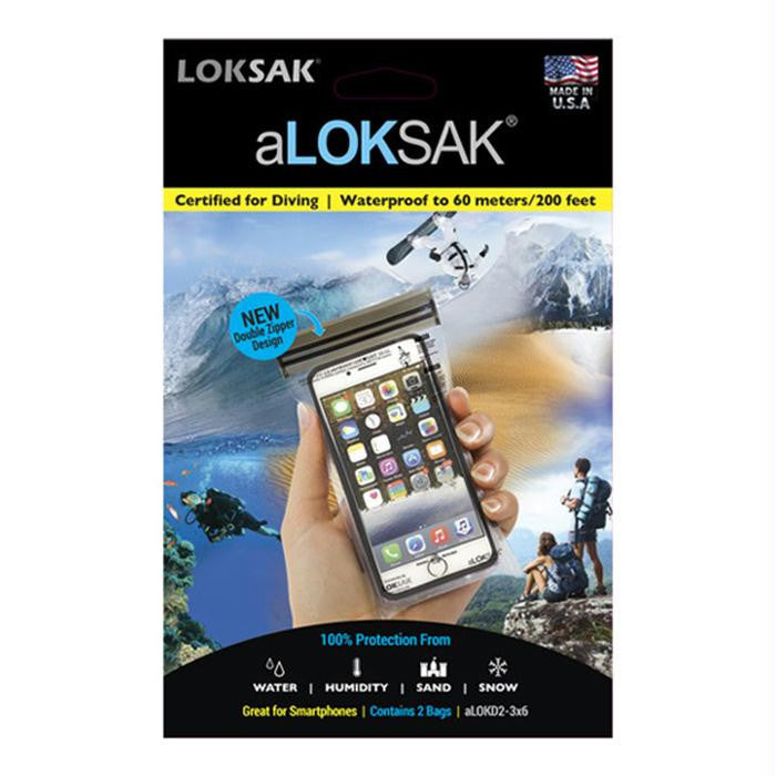 Aloksak Bags 3" X 6" 2pk