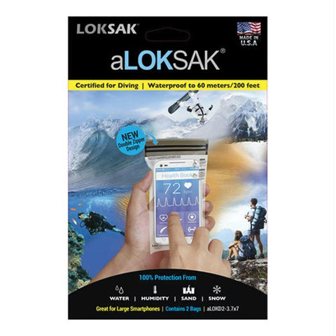 Aloksak Bags 3.75" X 7" 2pk