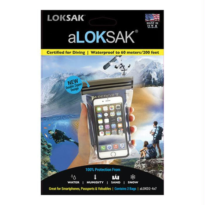 Aloksak Bags 4" X 7" 2pk