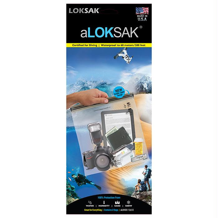 Aloksak Bags 12" X 12" 2pk