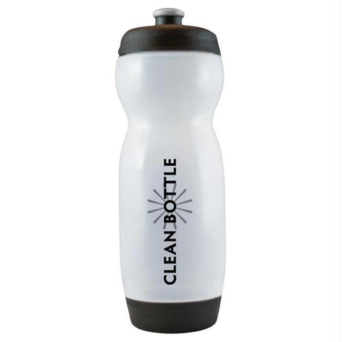 Clean Bottle 22oz Wht-black