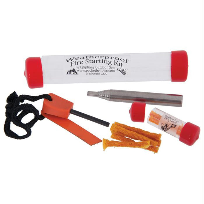 Bellows Fire Starting Kit