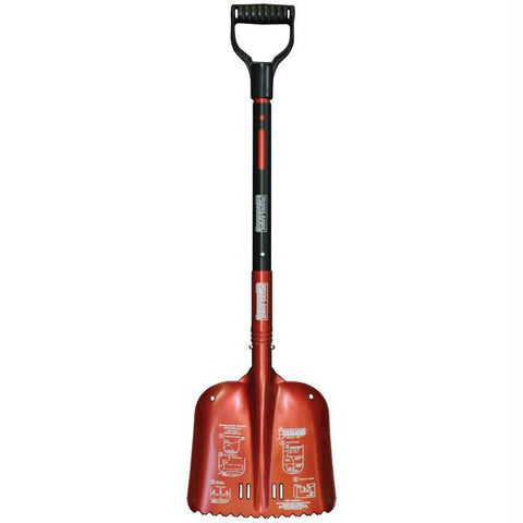 Pro Sharktooth Shovel D: Red