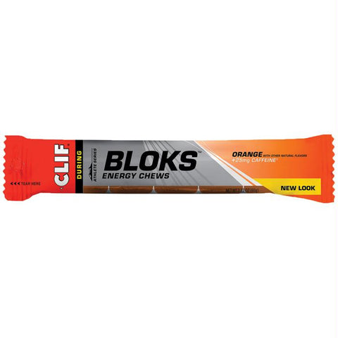 Clif Shot Blok Orange Caffeine