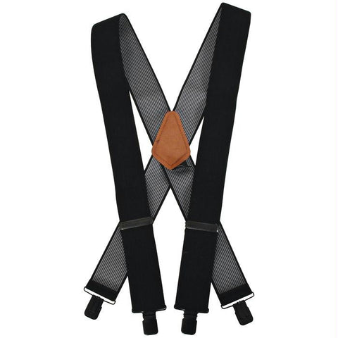 Suspenders Blk Large