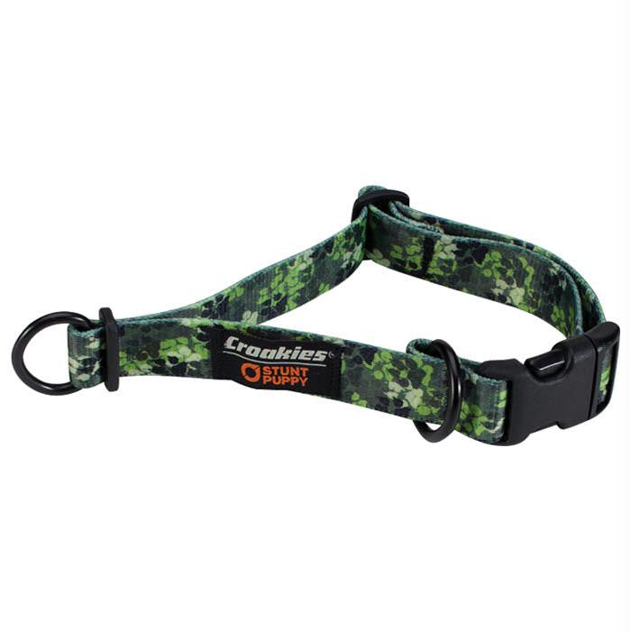 Dog Collar Muddy Paw Green Md