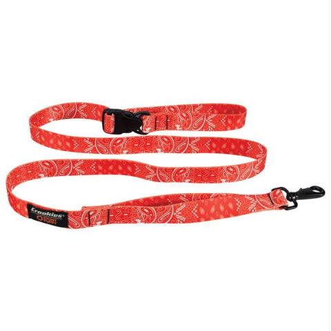 Dog Leash Bandana Red Lg