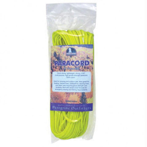 Peregrine Paracord Ylw 100ft