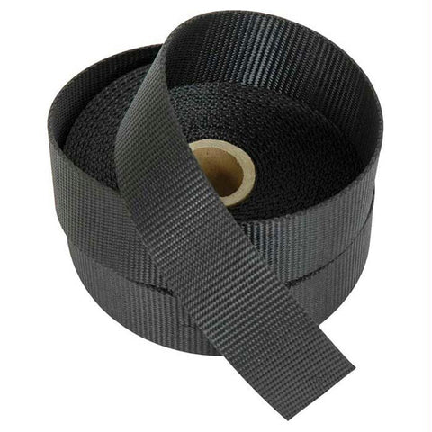 Heavy Polypro Webbing Blk 1.5"