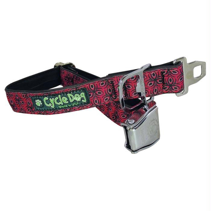 Bottle Open Dog Collar Red Lg