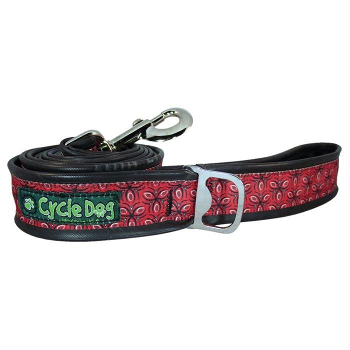 Bottle Open Dog Leash 6ft Red