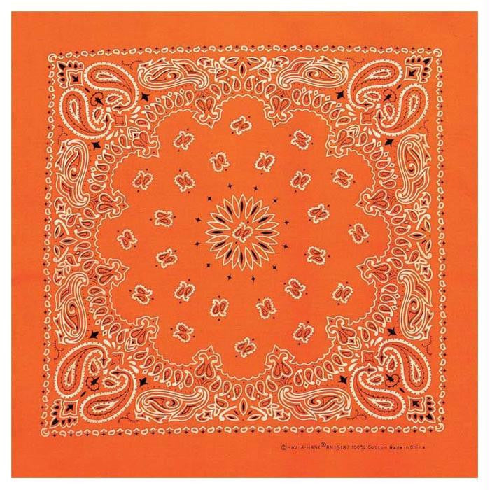 Neon Paisley Band Orng W-upc