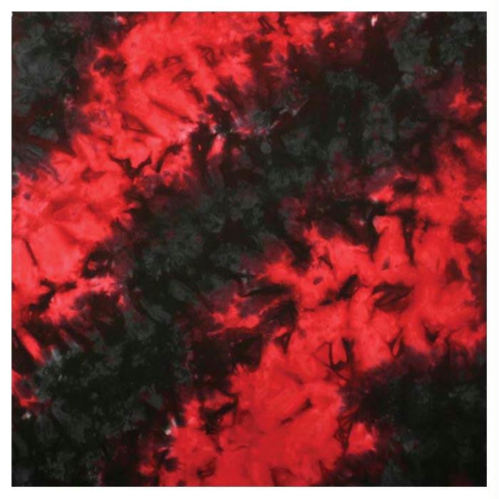 Bandana Tie Dye Red-blk W-upc