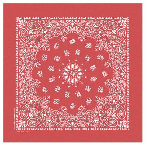 Stonewashed Bandana Red