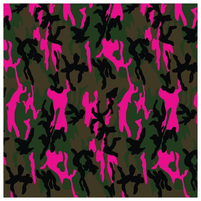 Camo Neon Pink Bandana