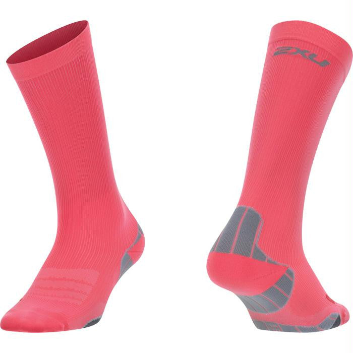 2xu Wmn Rec-comp Sock Pink Sm