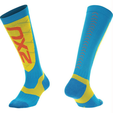 Elite Comp Sock Men Blue Md