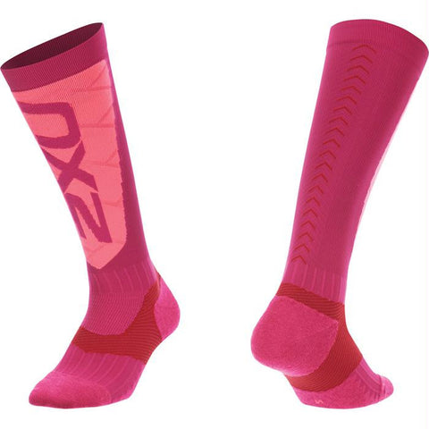 Elite Comp Sock Wmn Pink Sm