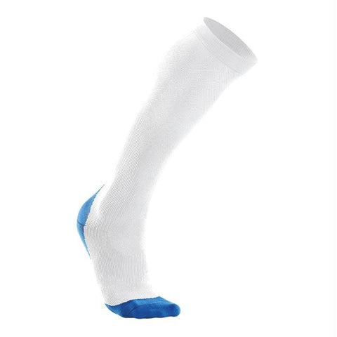 2xu Wmns Compress Sock Wht Md