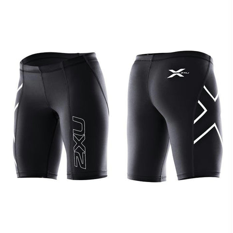 2xu Wmns Compress Short Blk Sm