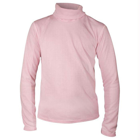 Bi-ply T-neck Kids Pink-sm