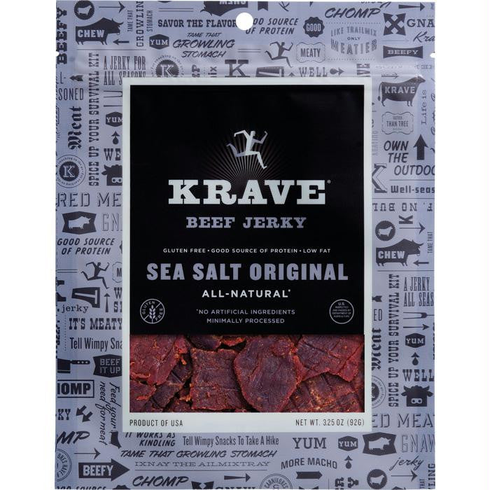 Krave Jerky Sea Salt Original