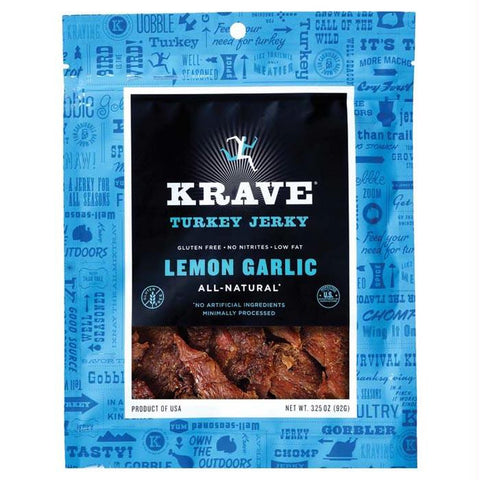 Krave Jerky Lmn Garlic Turkey