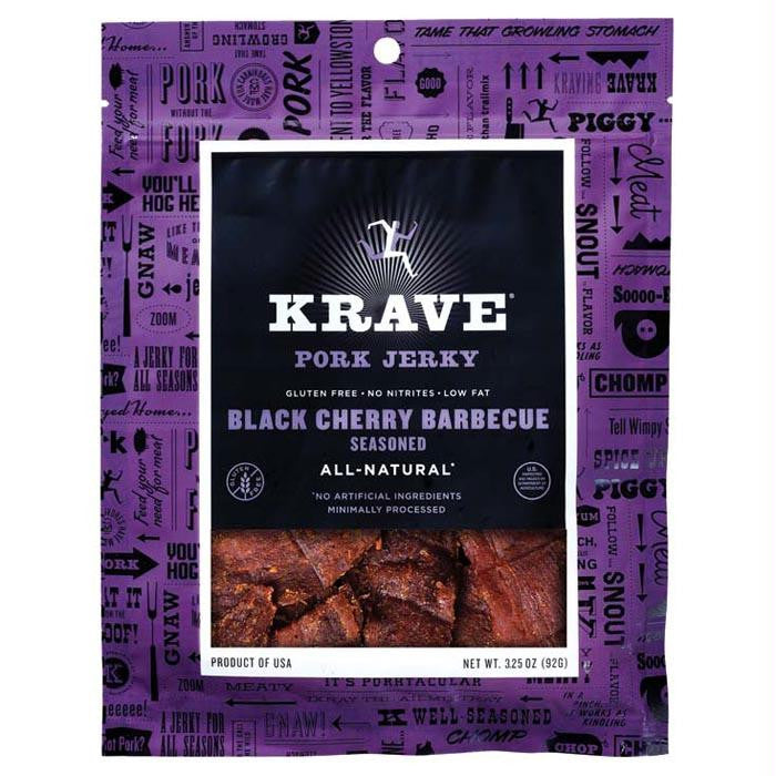 Krave Jerky Blk Cherry Bbq