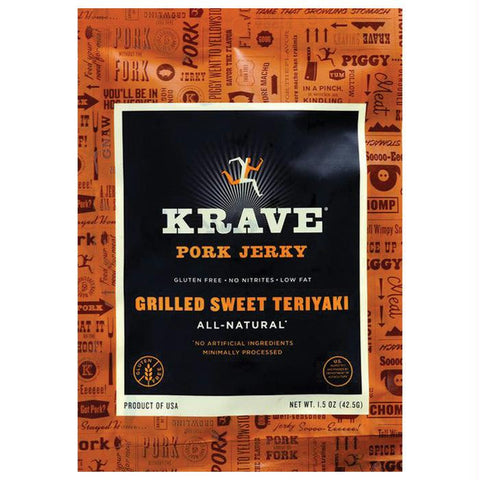 Krave 1.5 Oz Teriyaki Pork