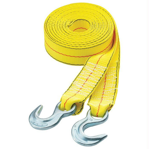 2"x15' Tow Strap W-hooks