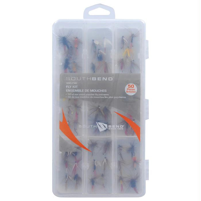 Flies Assorted 50 Pk W-box