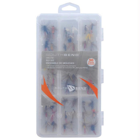 Flies Assorted 50 Pk W-box