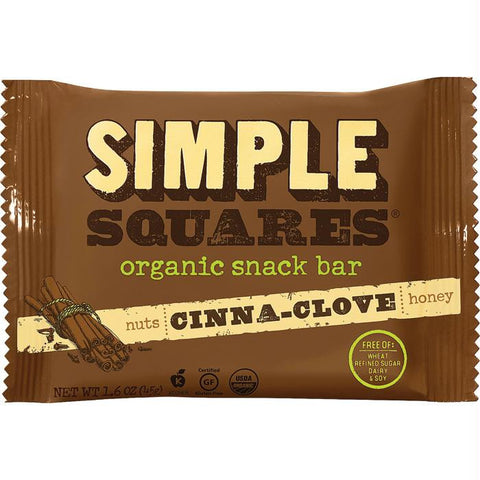 Simple Squares Cinn Clove Bar