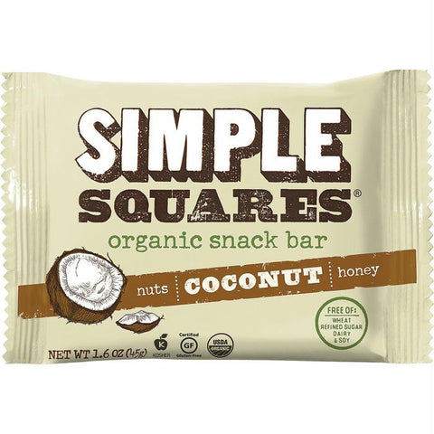 Simple Squares Coconut Bar