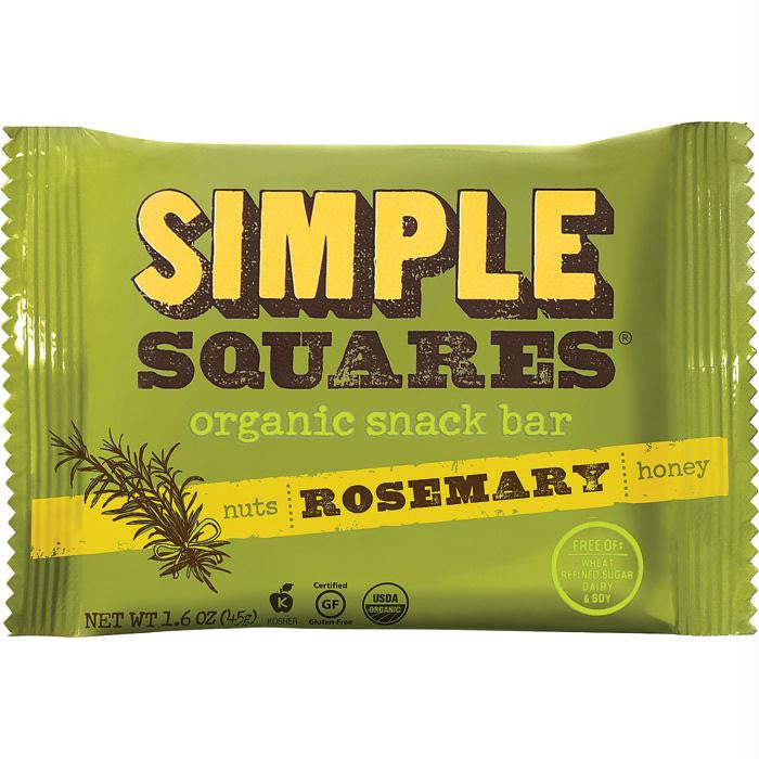 Simple Squares Rosemary Bar