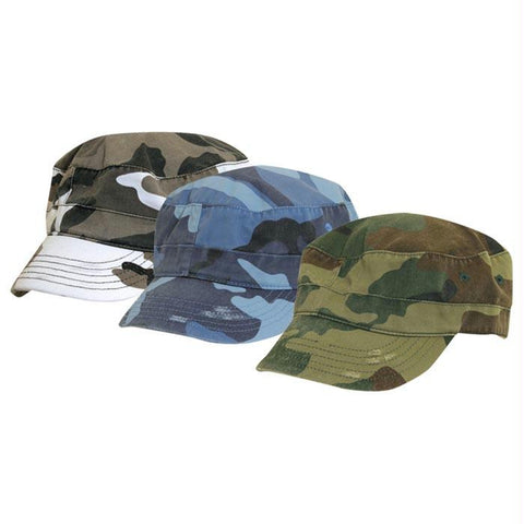 Camo Cadet Hat Asst