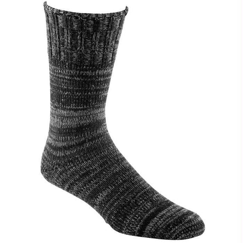 American Ragg Sock Blk Md