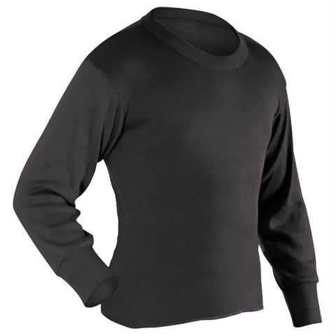 Coldpruf Poly Kids Top Blk Md