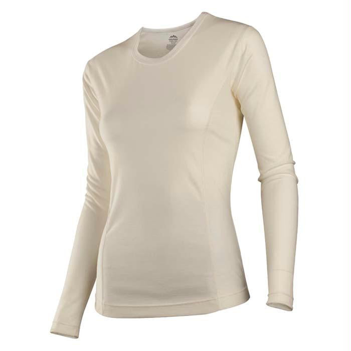 Classic Merino Wmn Crew Almd S