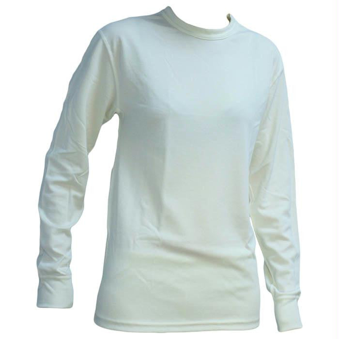 Poly-lite Womens Crew White Sm